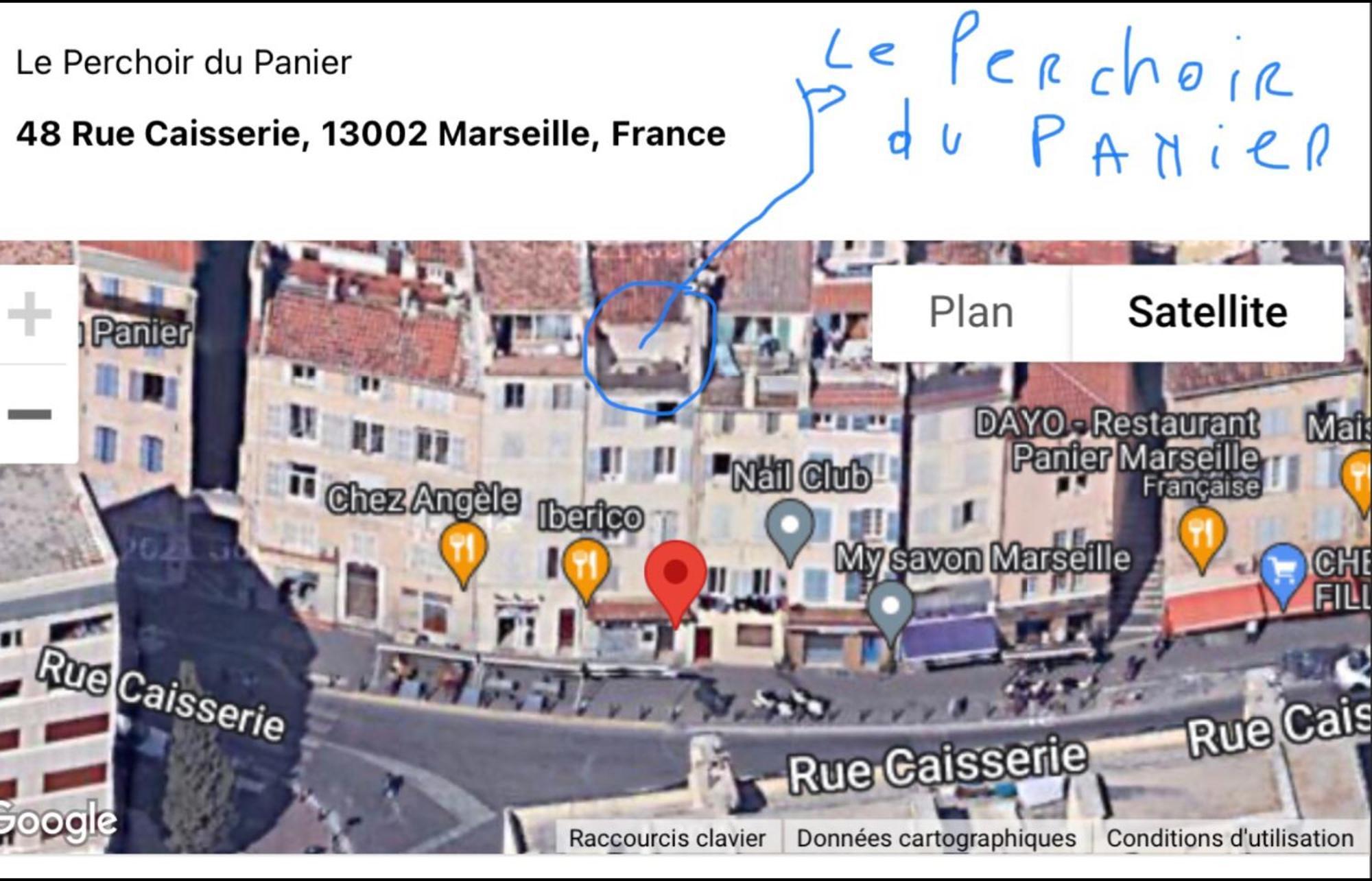 Le Perchoir Du Panier Apartment Marseille Luaran gambar
